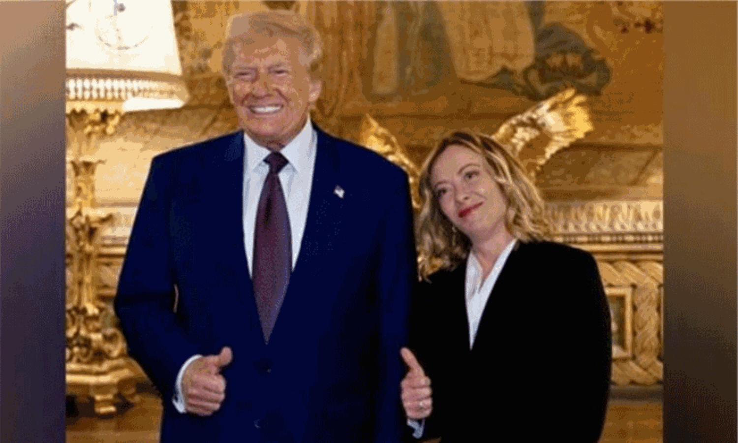 Trump Praises Italian PM Giorgia Meloni Trump Praises Italian PM Giorgia Meloni