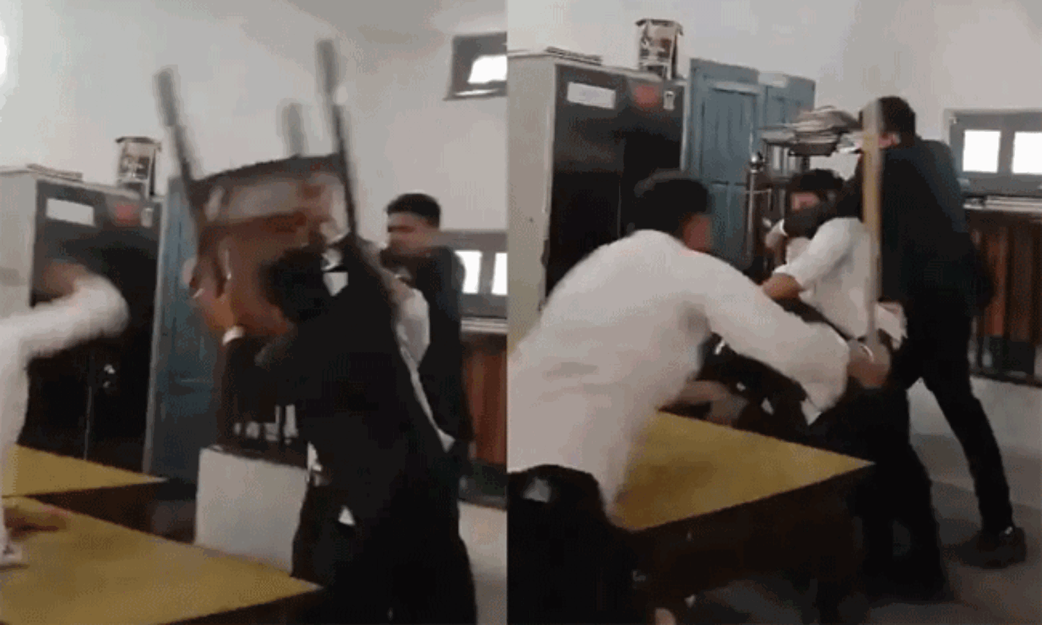 Lawyers Fight in Delhi Courtroom, Video Goes Viral