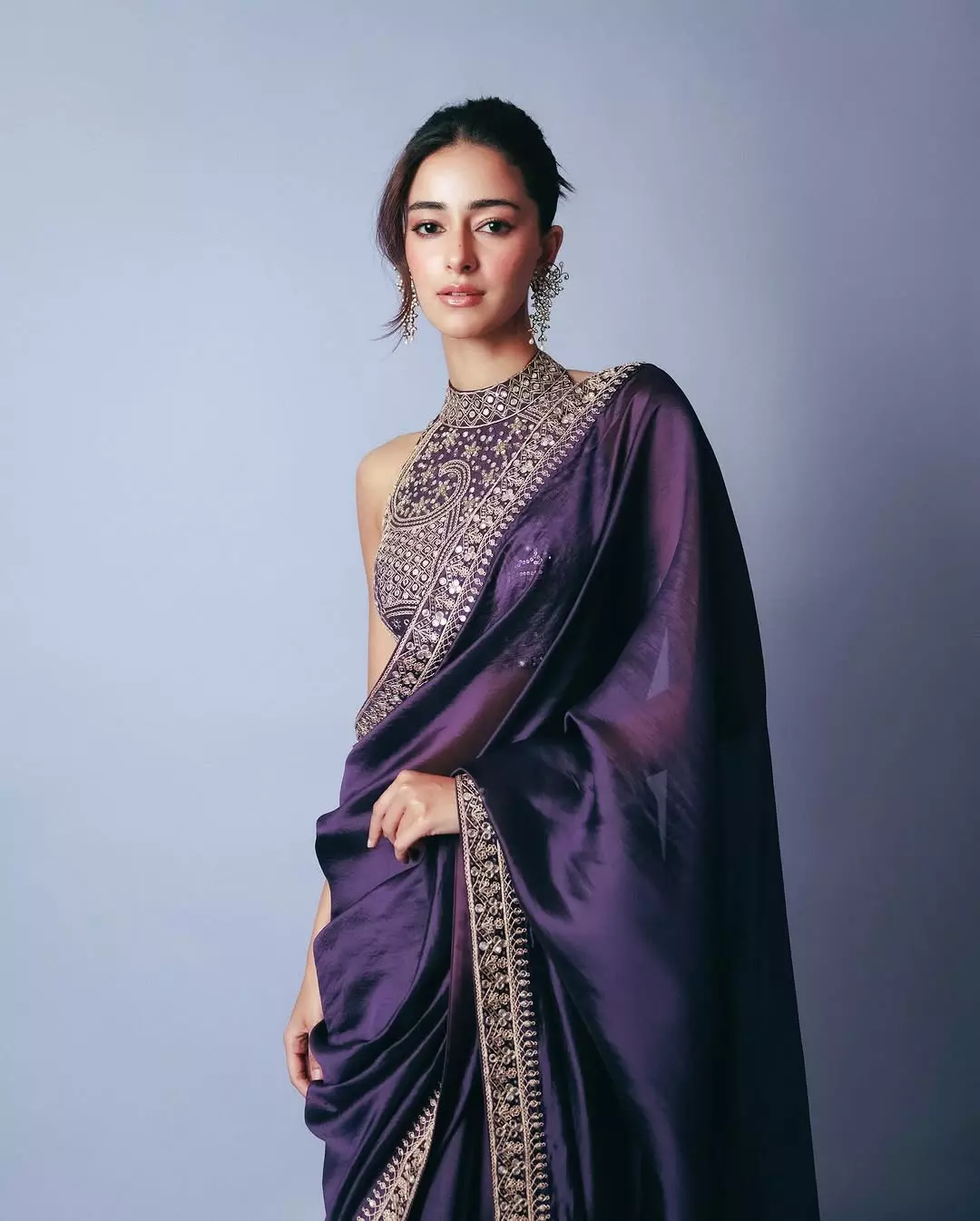 Ananya Panday’s Royal Saree Look Promotes Kesari Chapter 2 Ananya Panday’s Royal Saree Look Promotes Kesari Chapter 2