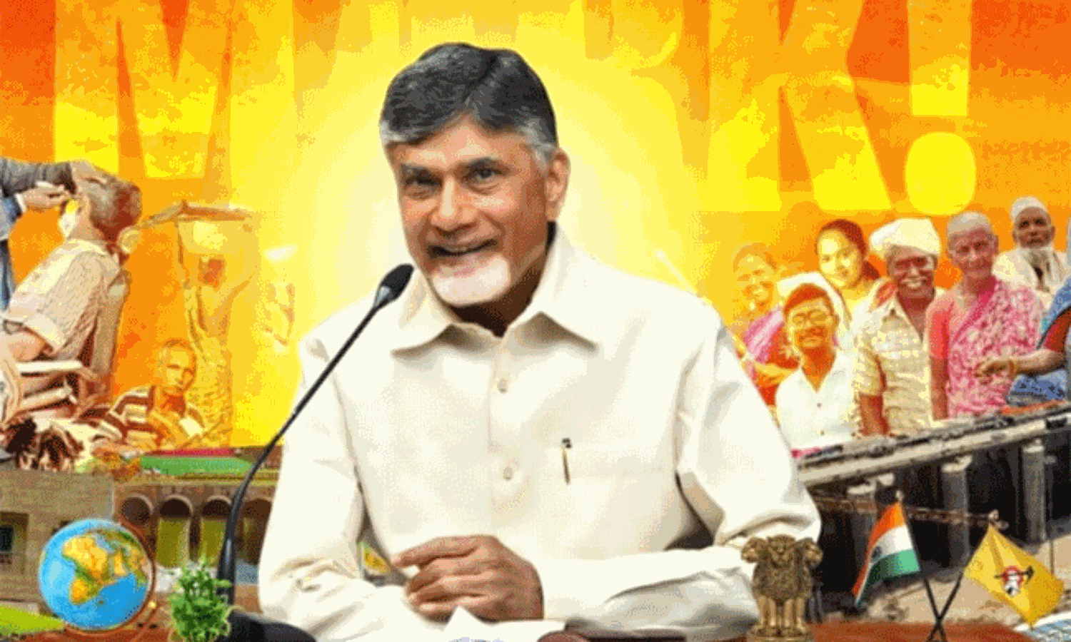 Chandrababu Naidu: A Living Legend of Andhra Politics Chandrababu Naidu: A Living Legend of Andhra Politics