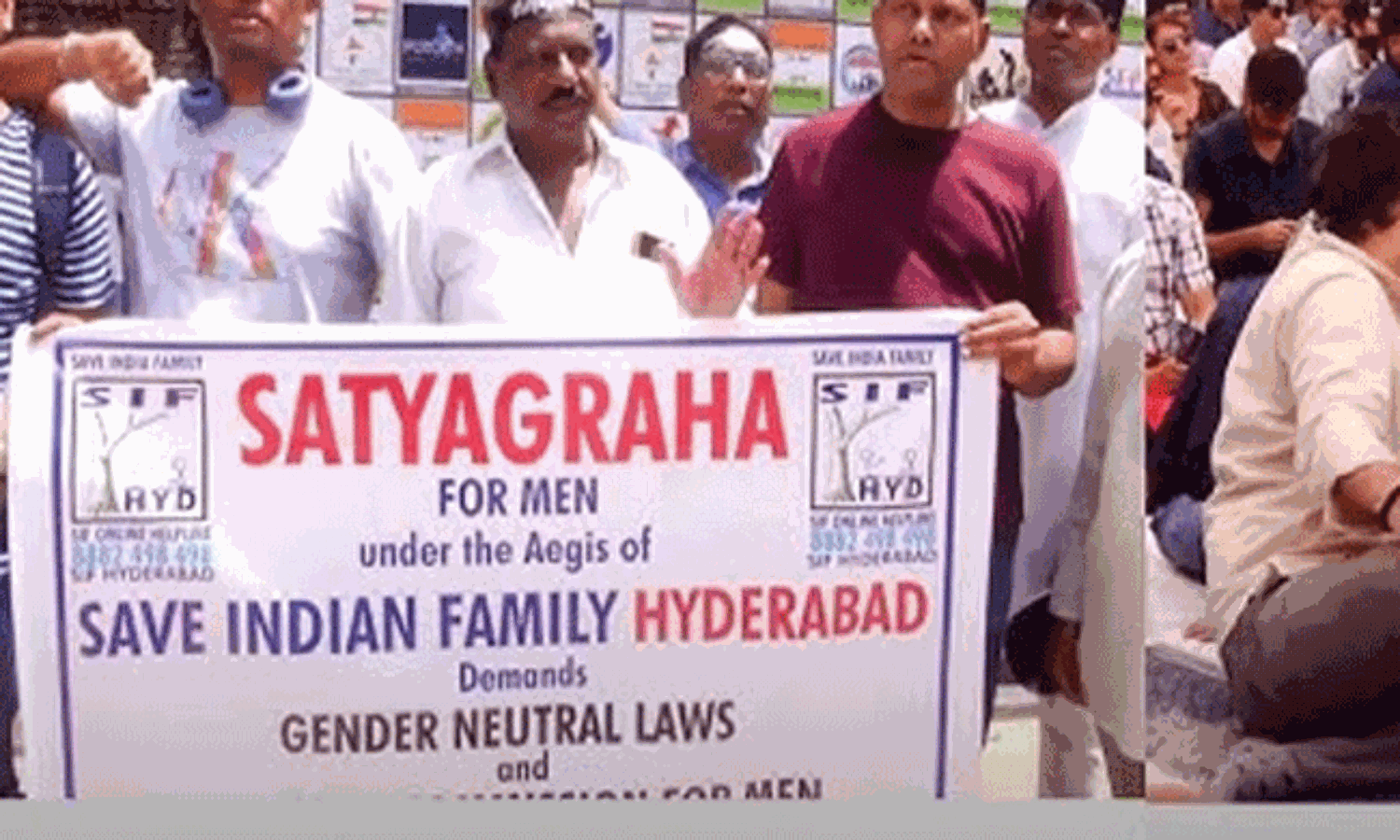 Mens Rights Protest Gains Momentum in India Mens Rights Protest Gains Momentum in India