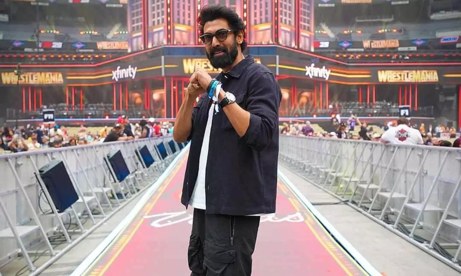 Rana Attends Wrestlemania 41