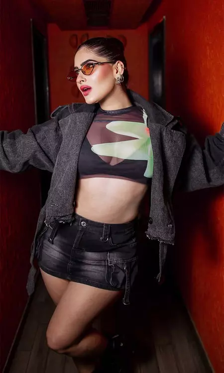 Karishma Sharma attitude levels are at peaks