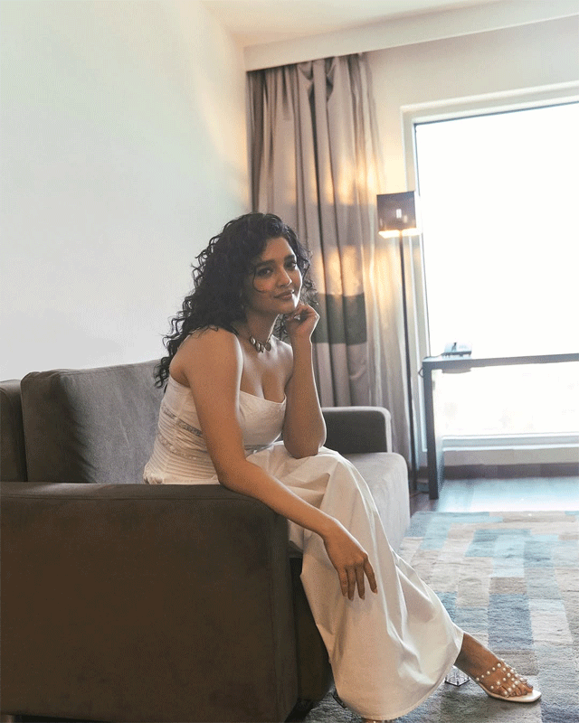Ritika Singh Glows in White Charm