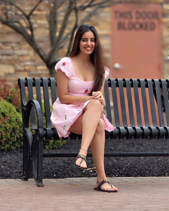 Kushita Kallapu Stuns in Floral Dress Kushita Kallapu Stuns in Floral Dress