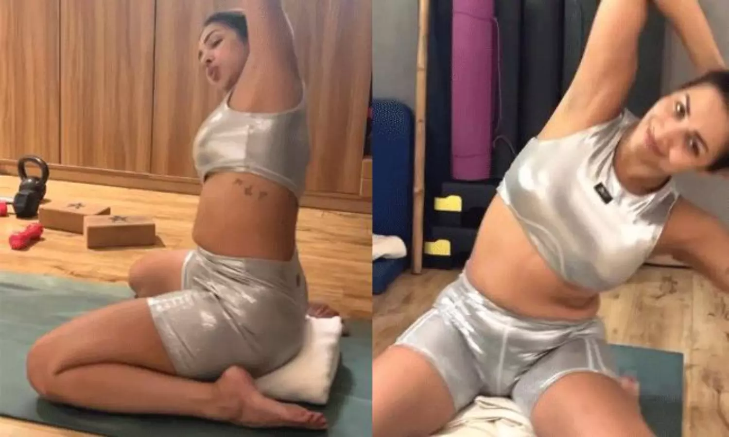 51 వ‌య‌సులో న‌డుము స్ట్రెచ్ చేస్తూ మ‌లైకా