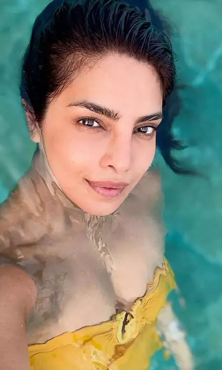 Priyanka Chopra Shares a Relaxing Self-Care Moment