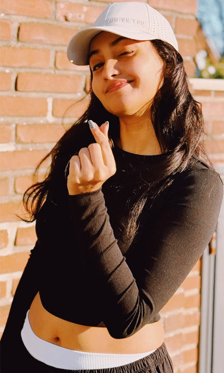 Deepika Pilli Spreads Joy in Casual Black Style on Instagram