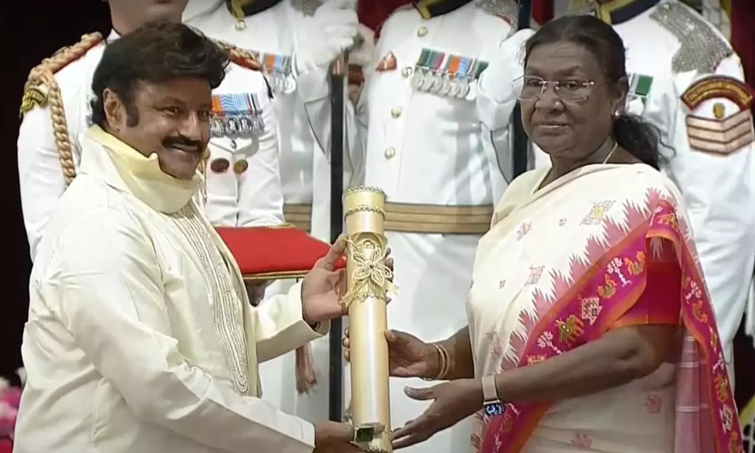 తెలుగుదనంతో మెరిసిన బాలయ్య