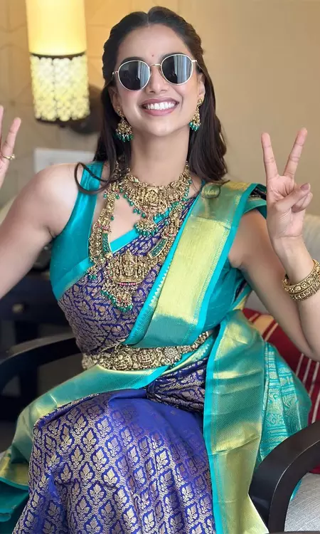 Meenakshi Choudhary’s New Look Is Full of Masti and Magic