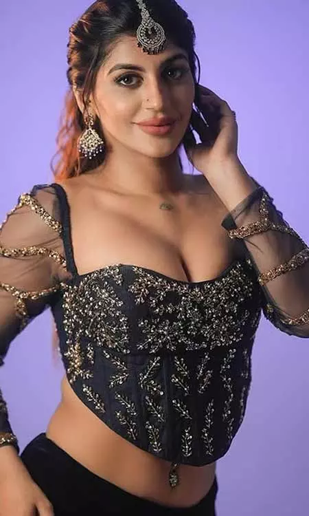 Yashika Anand Turns Embroidered Top Into Art