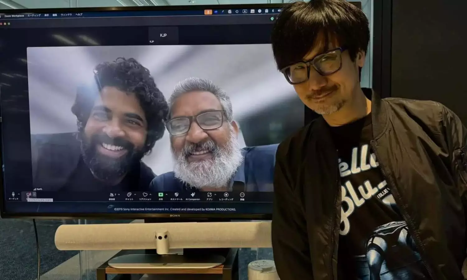 Rajamouli Collaborates with Gaming Legend Hideo Kojima Rajamouli Collaborates with Gaming Legend Hideo Kojima