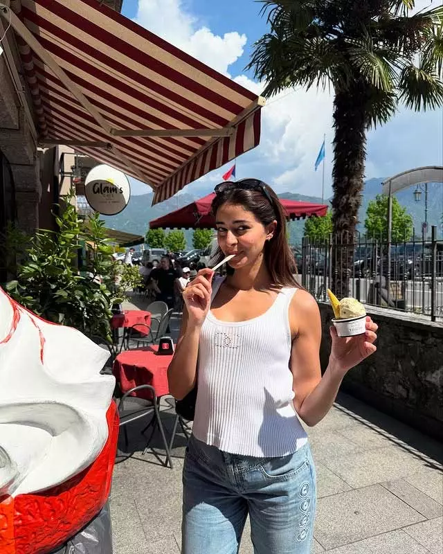 Ananya Panday’s Chic Look from Lake Como