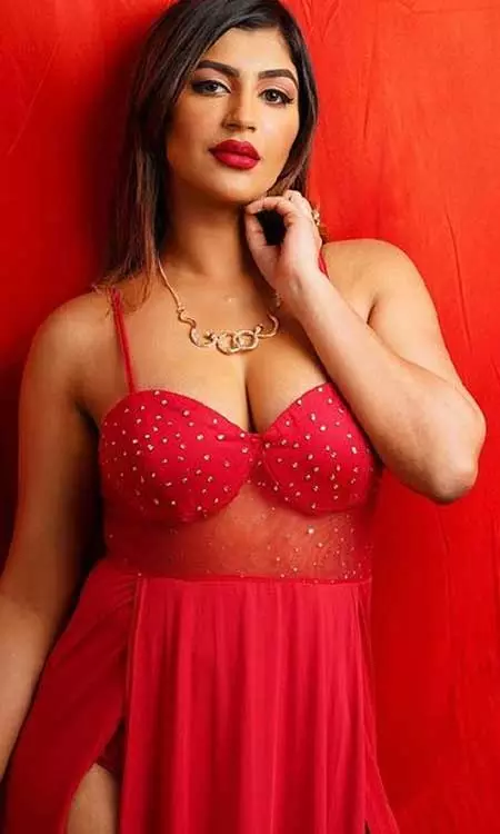 Yashika Anand Mesmerizes In Stunning Red Outfit!