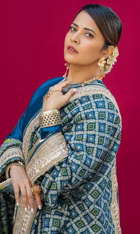 Anasuya Bharadwaj’s Elegant Look Has Us All Swooning