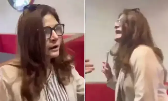 మీడియా సమావేశంలో తన్నుకోబోయిన పాక్ జర్నలిస్టులు.. వైరల్ వీడియో మీడియా సమావేశంలో తన్నుకోబోయిన పాక్ జర్నలిస్టులు.. వైరల్ వీడియో