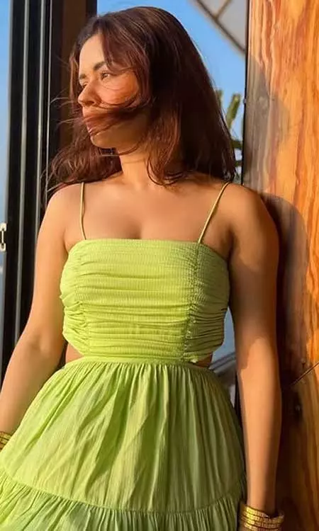 Is it the sun shining, or is it just Avneet Kaur?