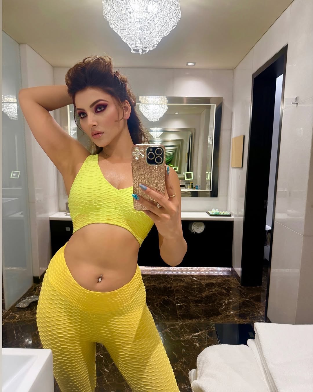 Urvashi Rautela Turns Heads with Her Ferrari Flair Urvashi Rautela Turns Heads with Her Ferrari Flair