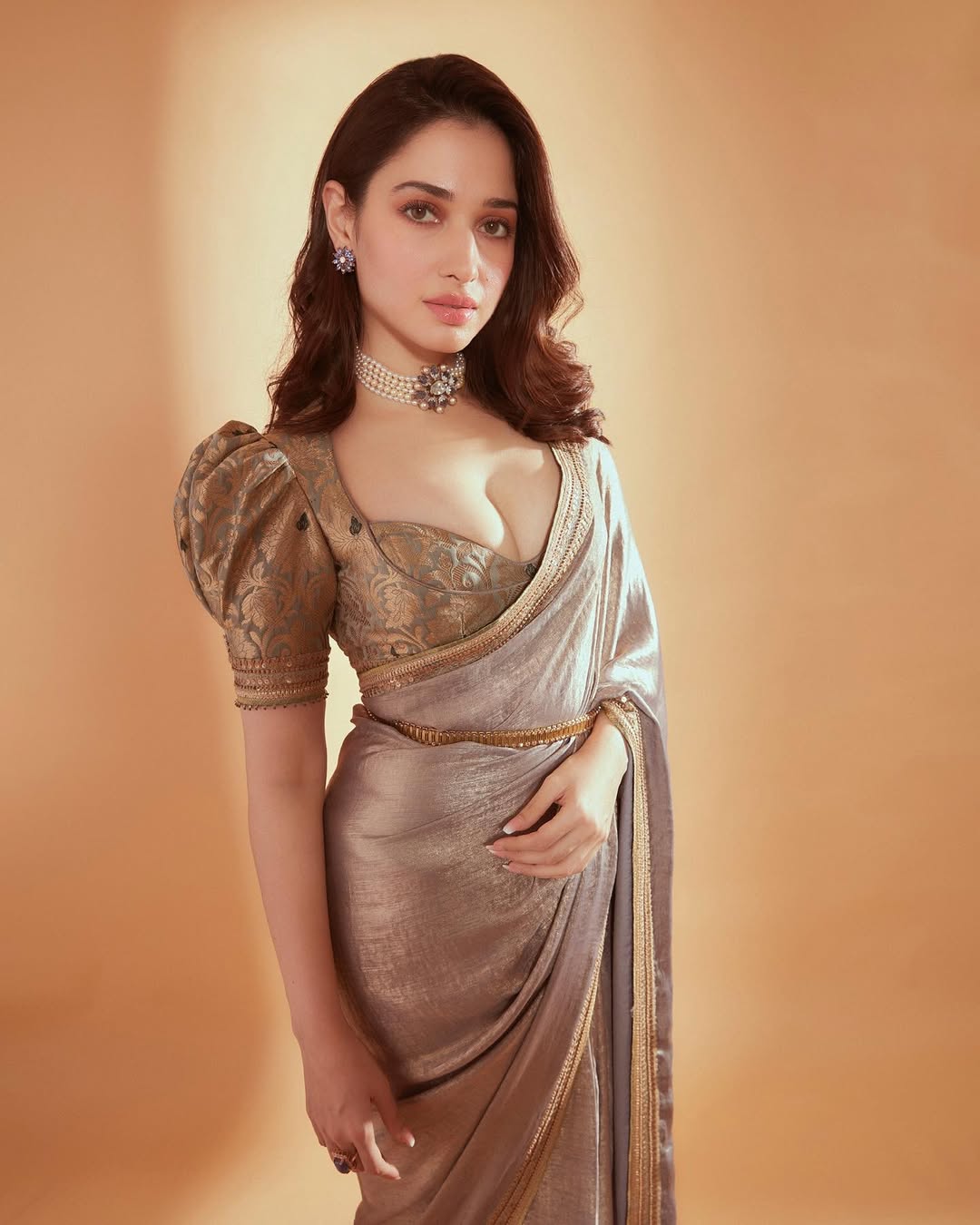 Tamannaah Bhatia Looks Graceful in a Rose-Printed Dress Tamannaah Bhatia Looks Graceful in a Rose-Printed Dress