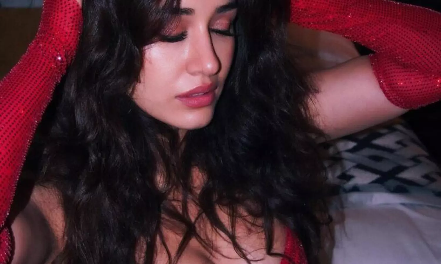 Disha Patani Red Dress Pictures Disha Patani Red Dress Pictures