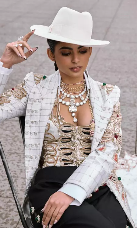 Isha Ambani Stuns in Anamika Khanna Couture at Met Gala 2025