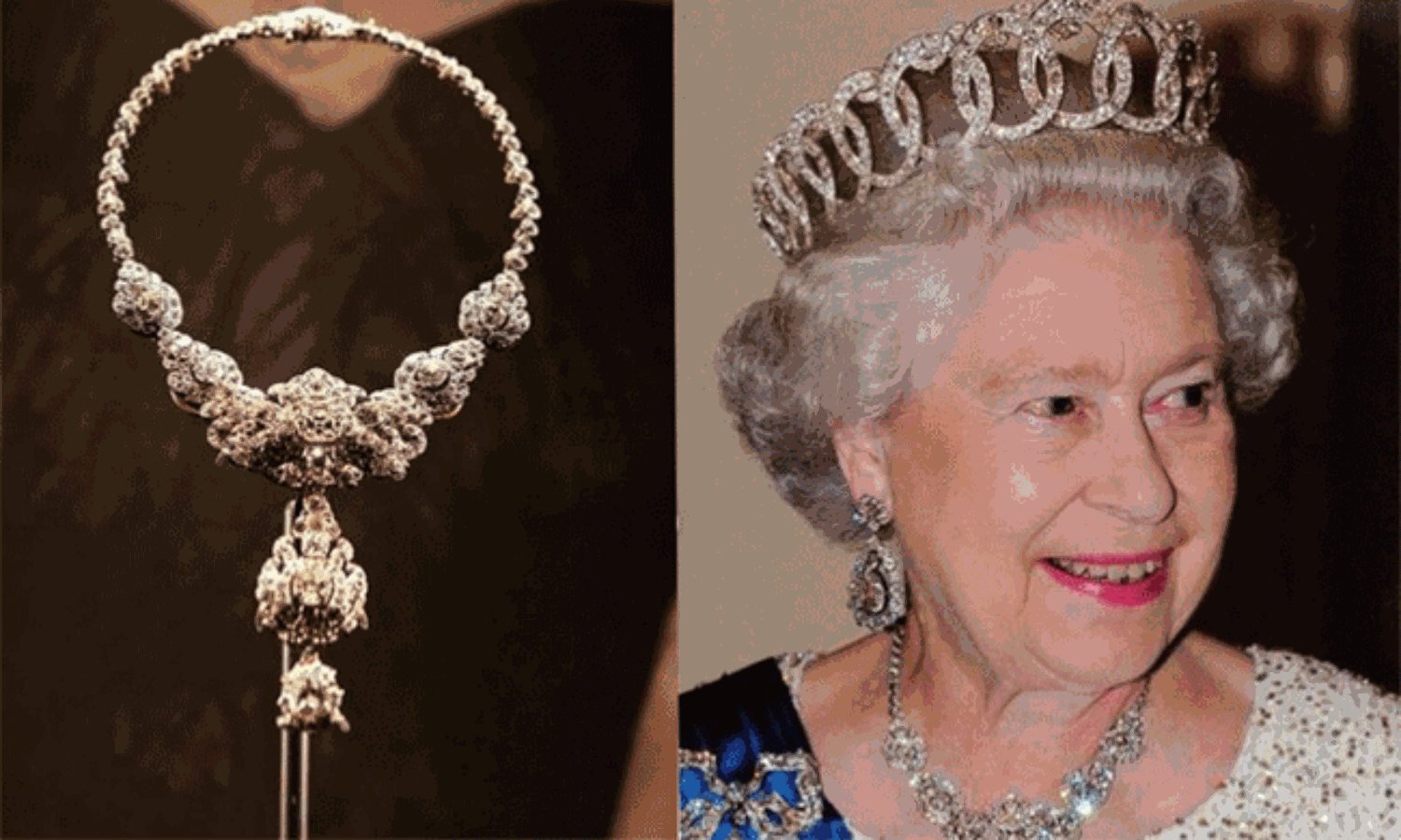 Nizams Diamond Necklace Gift to Queen Elizabeth