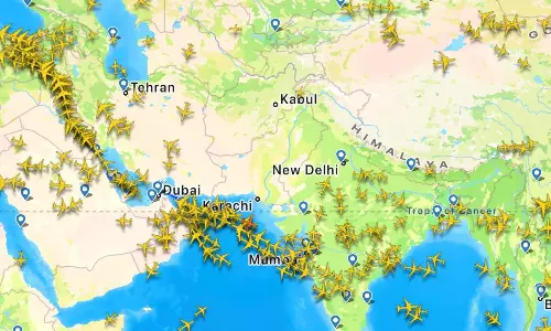 పాక్  గగనతలంపై ఆపరేషన్  సిందూర్  ఎఫెక్ట్... పిక్  వైరల్!