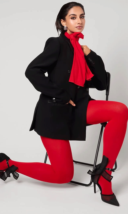 Meenakshi Choudhary Slays in Red – But Did You Notice the Details?