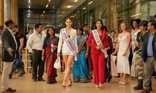 హైదరాబాద్ కు తరలివస్తున్న అందగత్తెలు!