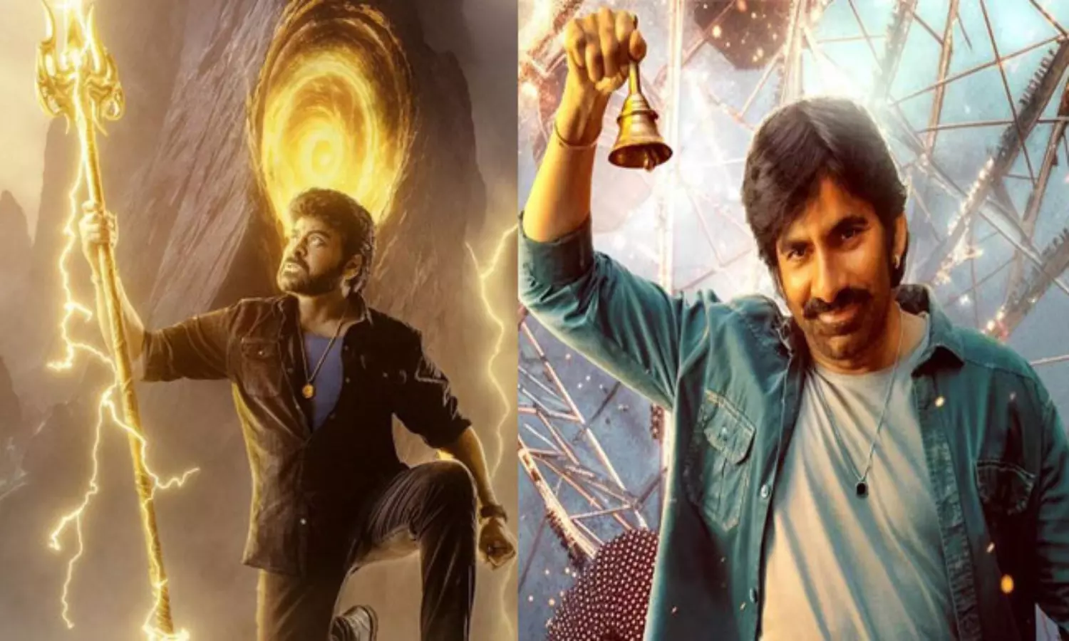 నిజమే.. రెండు వారాల గ్యాప్ లో చిరు, రవితేజ!