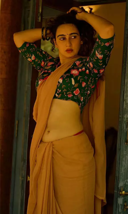Megha Shukla Impresses with Her Saree Look