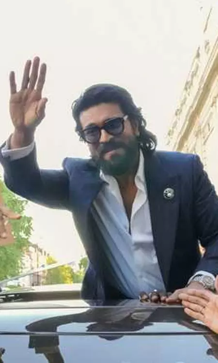 Ram Charan and Chiranjeevi Mega Moments in London