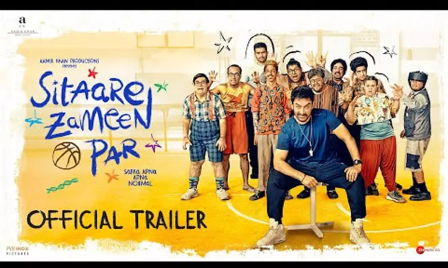 సితారే జ‌మీన్ ప‌ర్ ట్రైల‌ర్
