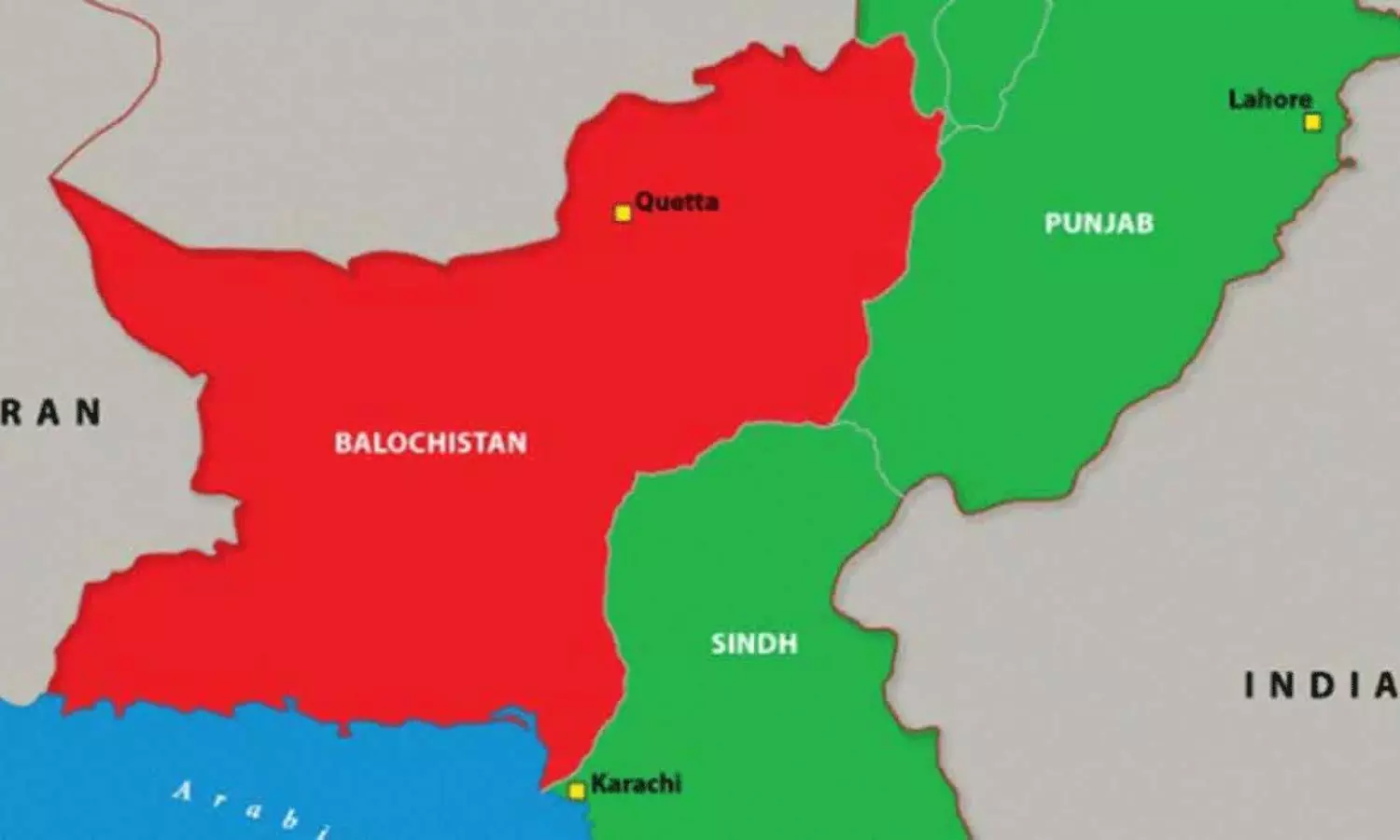 బ్రేకింగ్: పాక్ కు షాక్ .. బలూచిస్తాన్ ఇక స్వతంత్ర రాజ్యం! బ్రేకింగ్: పాక్ కు షాక్ .. బలూచిస్తాన్ ఇక స్వతంత్ర రాజ్యం!