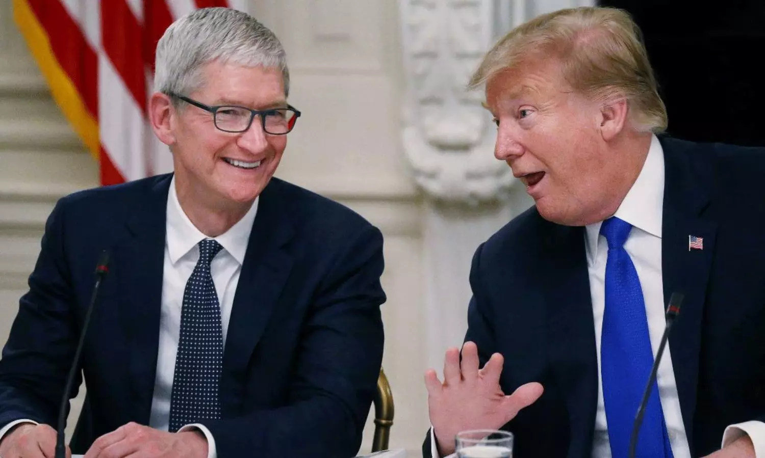 భారత్ పై విషం కక్కిన ట్రంప్.. యాపిల్ విస్తరించొద్దని పిలుపు భారత్ పై విషం కక్కిన ట్రంప్.. యాపిల్ విస్తరించొద్దని పిలుపు