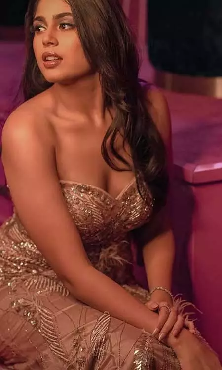 Faria Abdullah Glows in Graceful Dresses