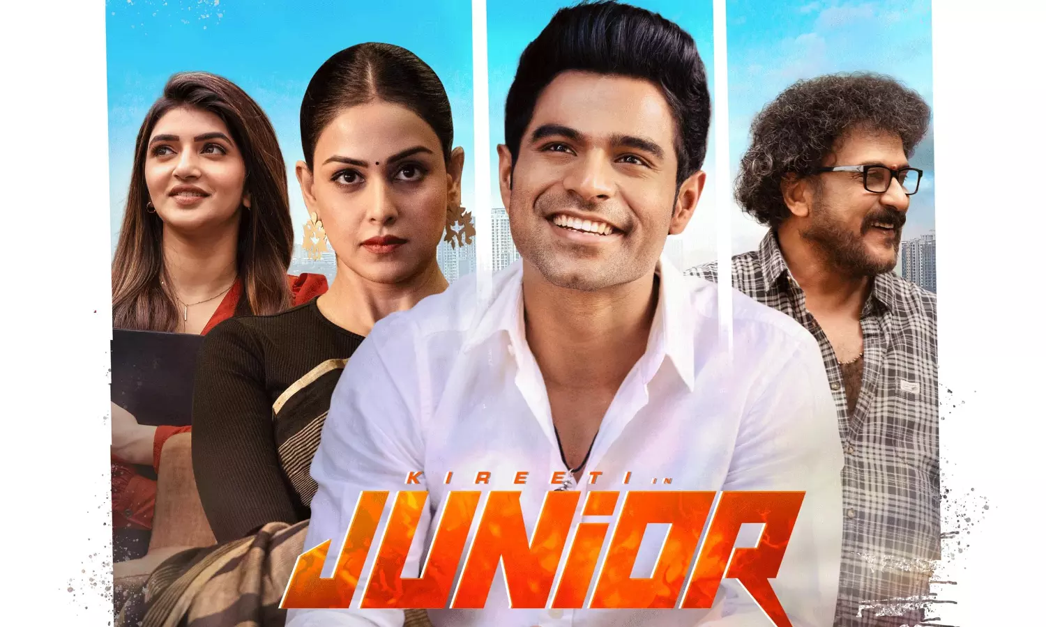 Not Just a Star Kid: Kiriti’s Big-Budget Launch with Sreeleela, DSP, and Genelia