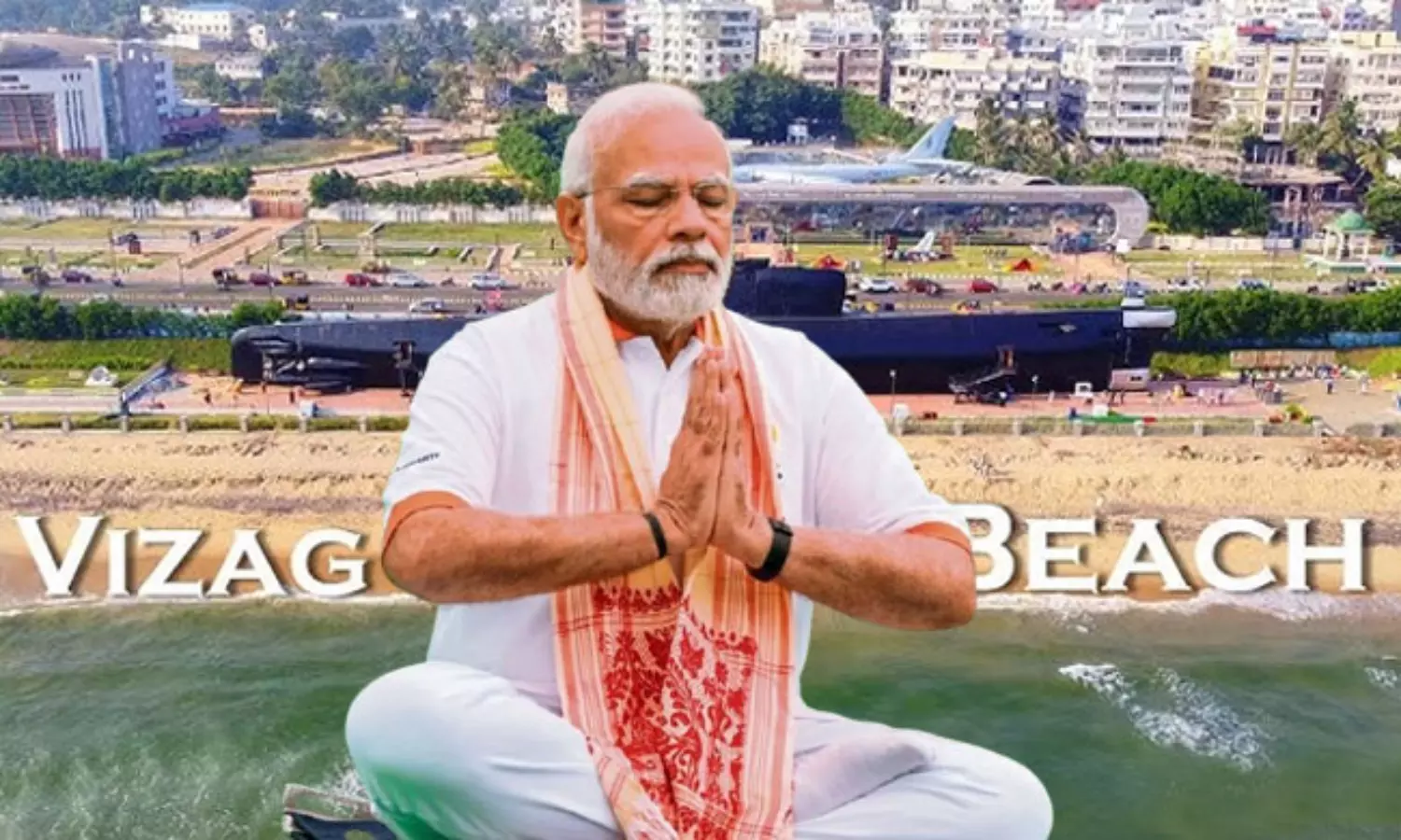 విశాఖలో మోడీతో : గిన్నీస్ రికార్డ్ ని బద్ధలు కొట్టేలా ! విశాఖలో మోడీతో : గిన్నీస్ రికార్డ్ ని బద్ధలు కొట్టేలా !