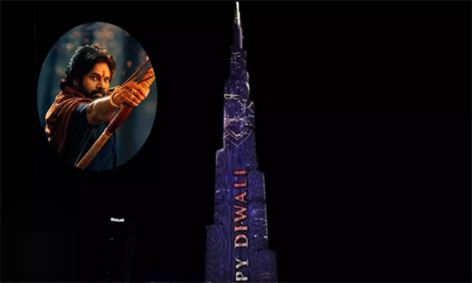 బుర్జ్ ఖలీఫా వద్ద వీరమల్లు.. తొలిసారి ఇలా..