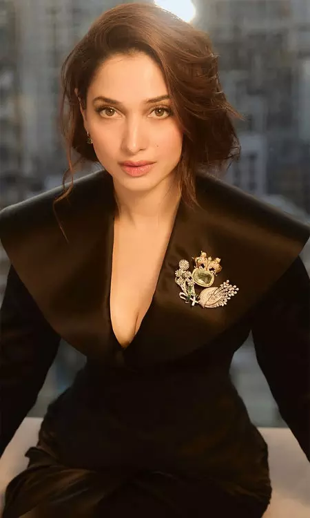 Tamannaah Bhatia Stuns in Black at Zee Cine Awards