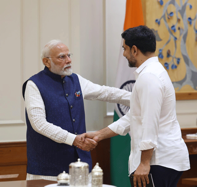 PM Modi Launches Yuvagalam Book: A Milestone in Lokesh�s Political Journey