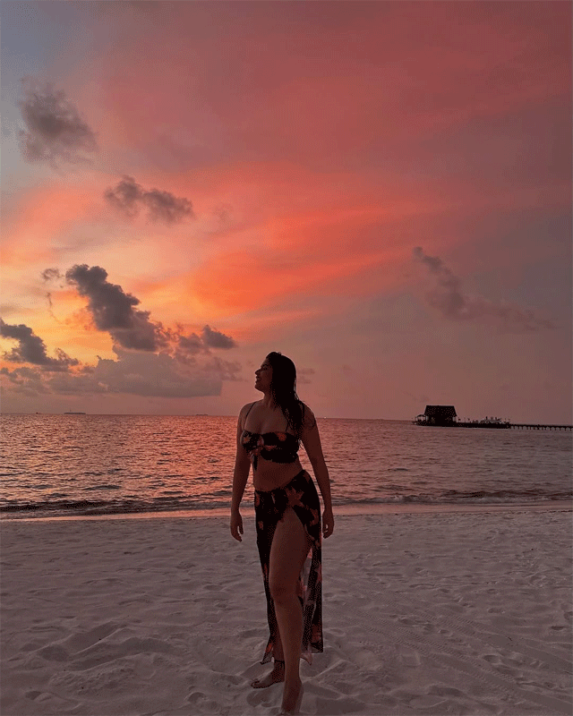 Peace, Light, and Nikita Sharma: A Sunset Story in Frames