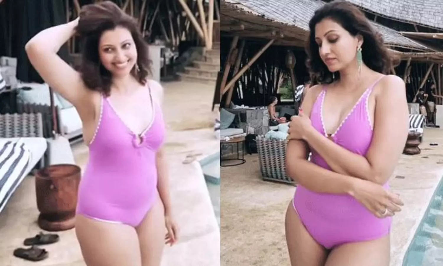 బికినీలో హంస టూమ‌చ్ వైల్డ్