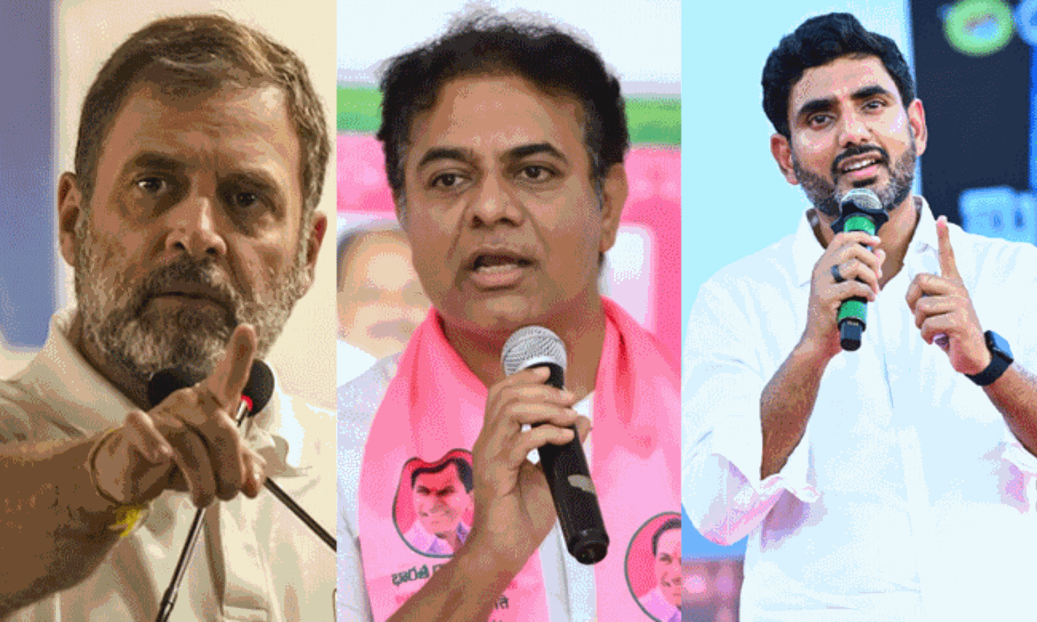 రాహుల్...కేటీఆర్...లోకేష్..ఈ పోలిక ఎందుకంటే ? రాహుల్...కేటీఆర్...లోకేష్..ఈ పోలిక ఎందుకంటే ?