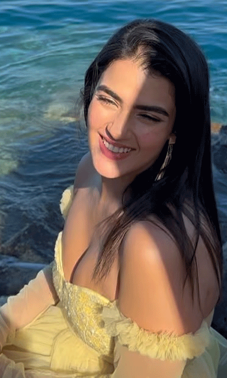 Kavya lives the mermaid dream in Sardinia