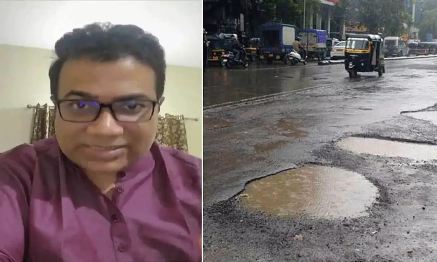 బెంగళూరు రోడ్లతో నరకం అనుభవించా.. రూ.50 లక్షలు చెల్లించండి..