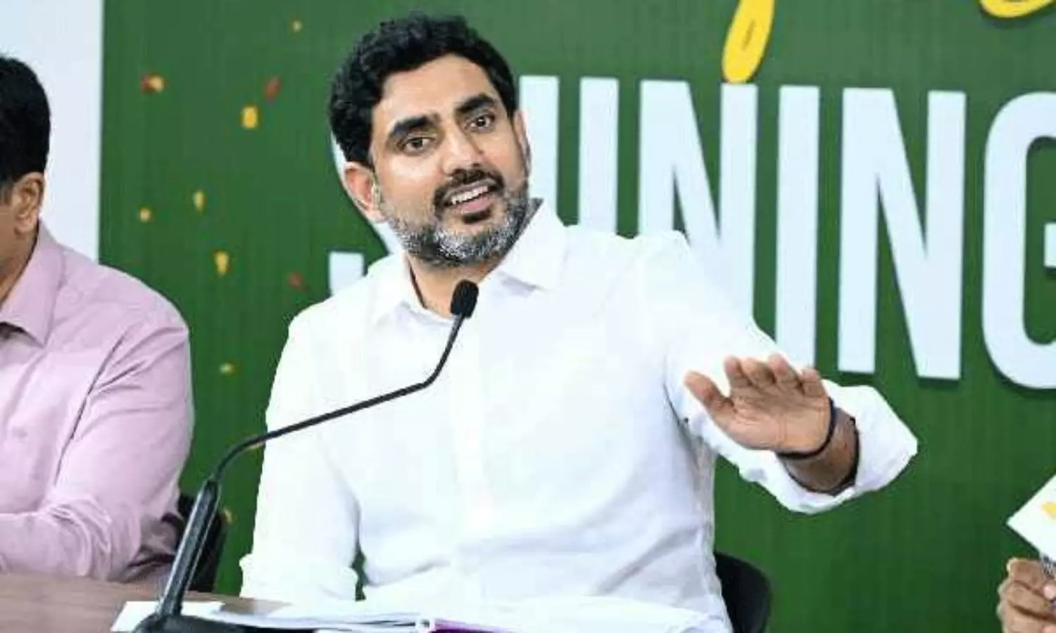 Nara Lokesh Assures TDP Families Nara Lokesh Assures TDP Families