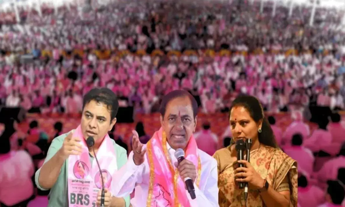 డాడీ డాటర్ మధ్యలో సంతోష్...ఇదీ కేసీఆర్ పరిస్థితి !