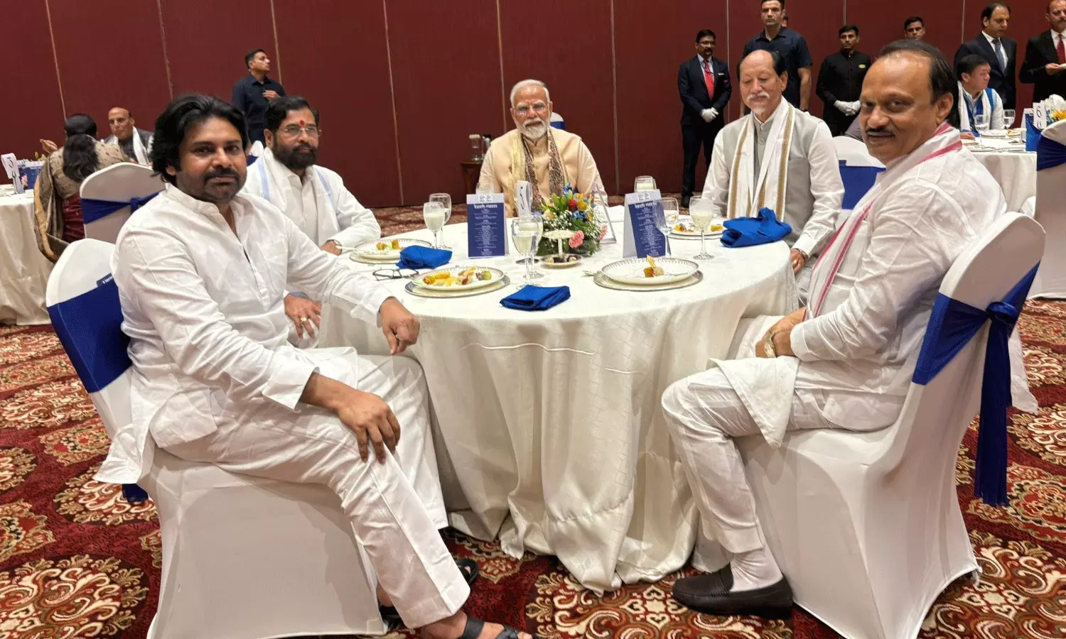 పవన్ కు పెరిగిన ప్రాధాన్యం.. ప్రధాని మోదీతో కలిసి భోజనం