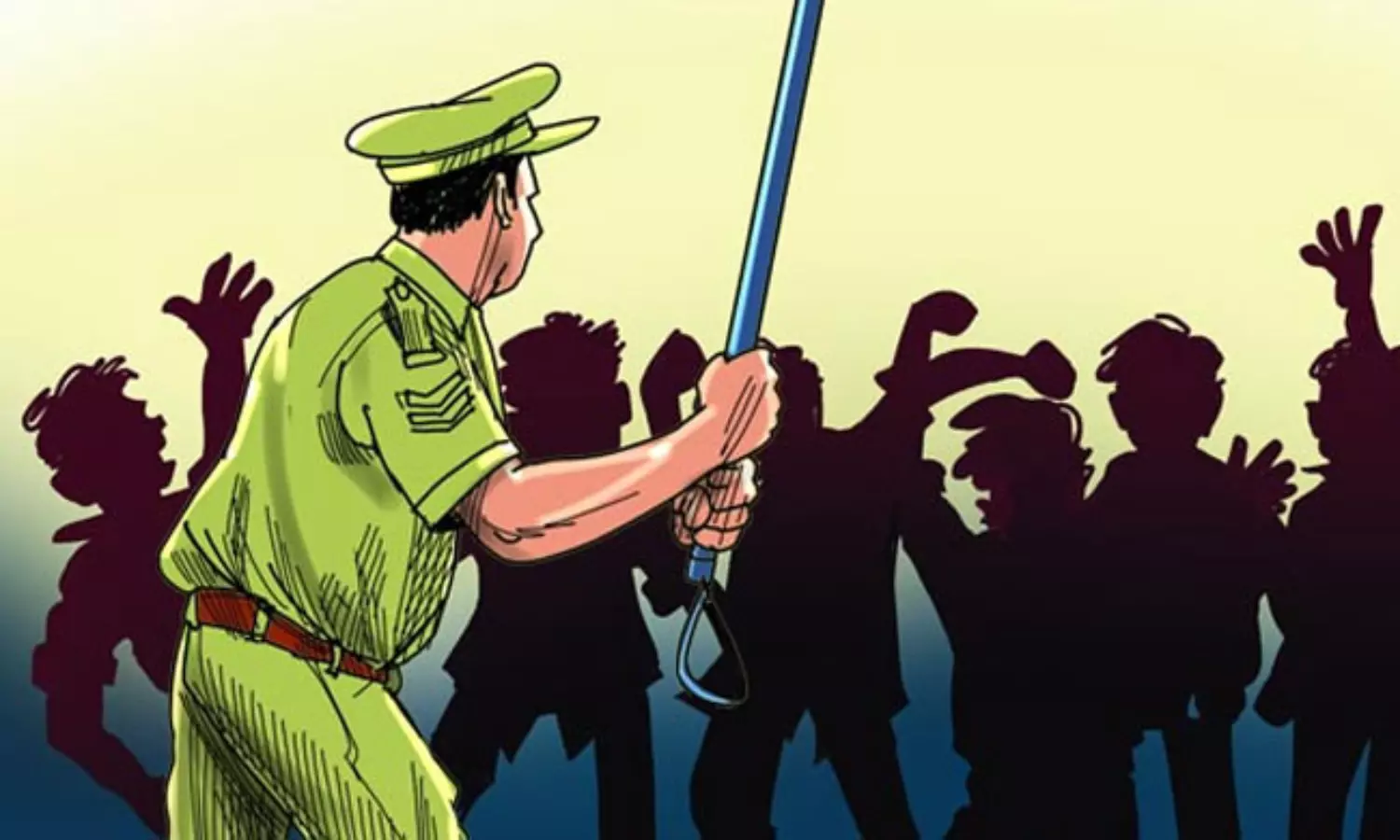 న‌డిరోడ్డుపై లాఠీ తాండ‌వం.. ఎవ‌రికి మెప్పు.. ఎవ‌రికి ముప్పు?